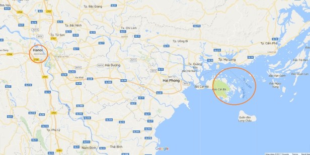 Hanoi to Halong bay